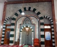 إعادة تهيئة واجهة محراب مسجد الإمام مالك